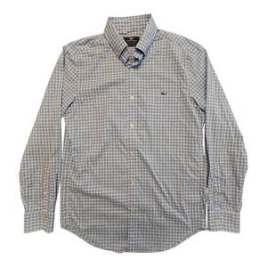 Vineyard Vines Tucker Shirt Long‎ Sleeve Button Down Check Men's Small Preppy